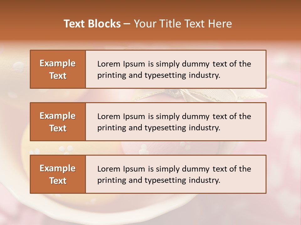 Egg Painted Color PowerPoint Template