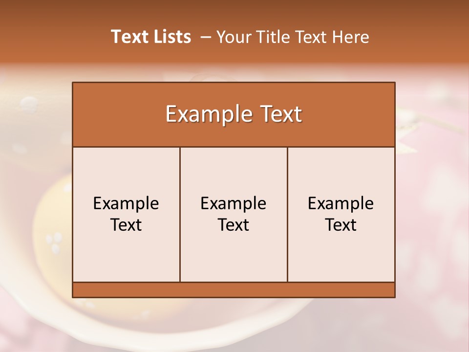 Egg Painted Color PowerPoint Template