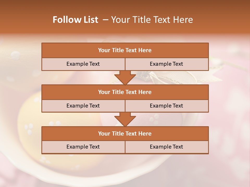 Egg Painted Color PowerPoint Template