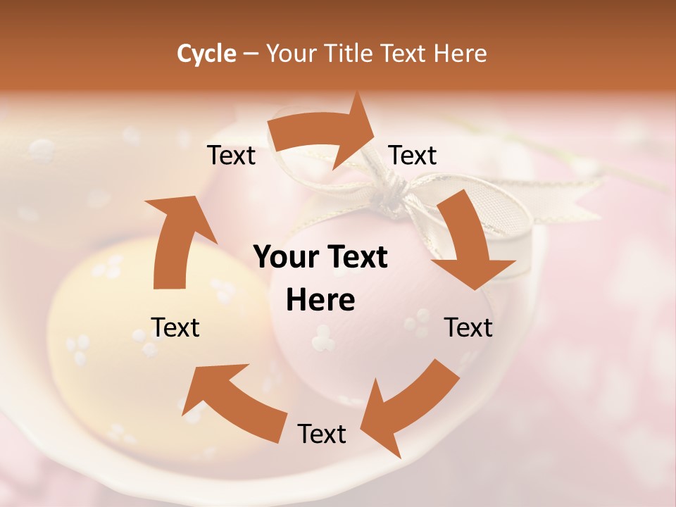 Egg Painted Color PowerPoint Template