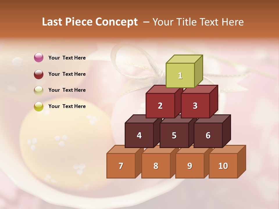 Egg Painted Color PowerPoint Template