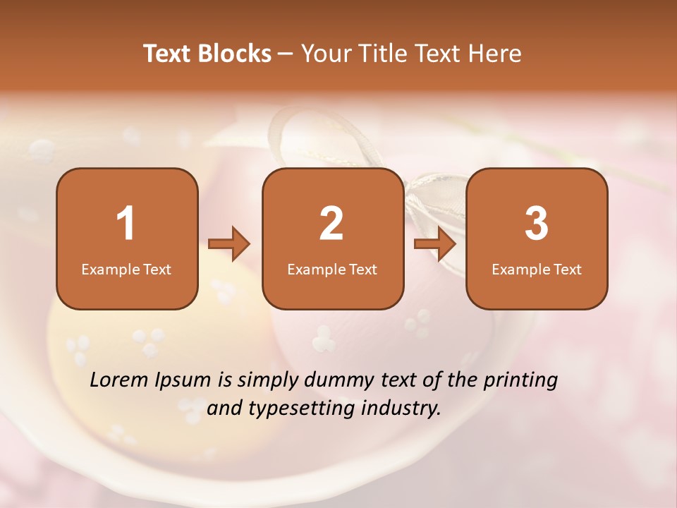 Egg Painted Color PowerPoint Template