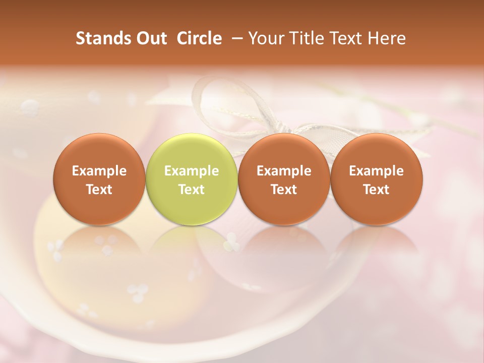 Egg Painted Color PowerPoint Template