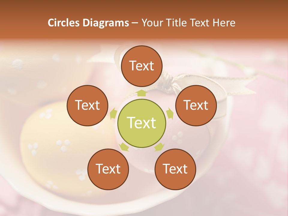 Egg Painted Color PowerPoint Template