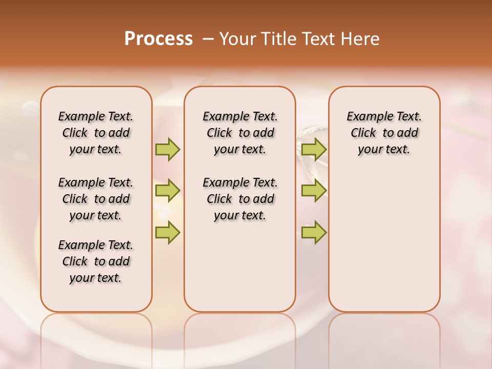 Egg Painted Color PowerPoint Template