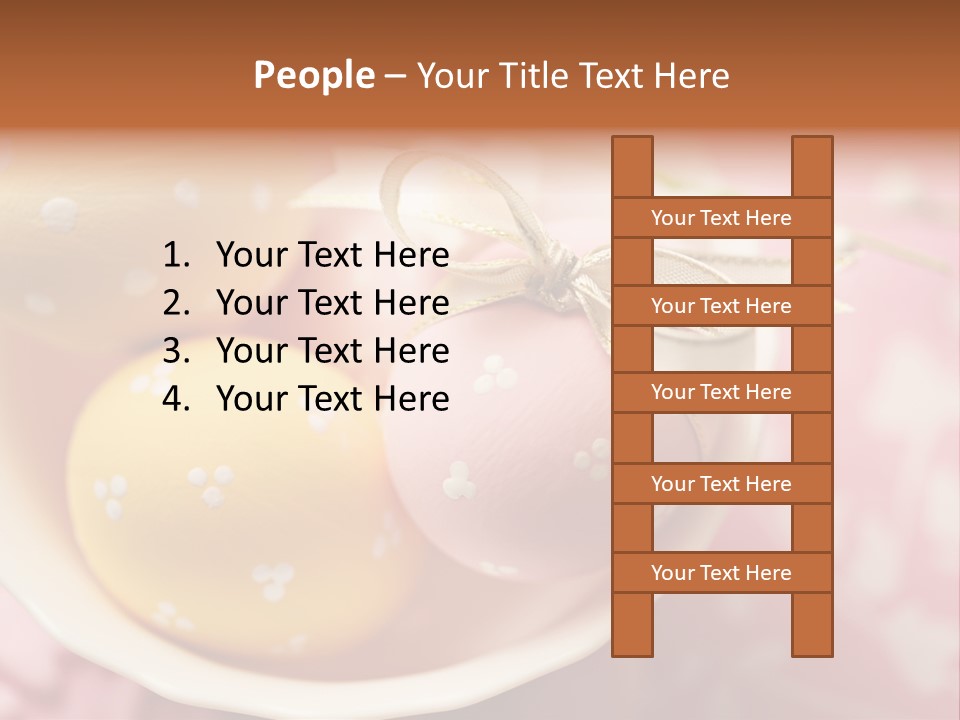 Egg Painted Color PowerPoint Template