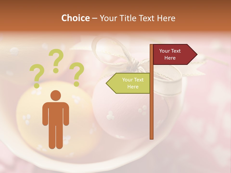 Egg Painted Color PowerPoint Template