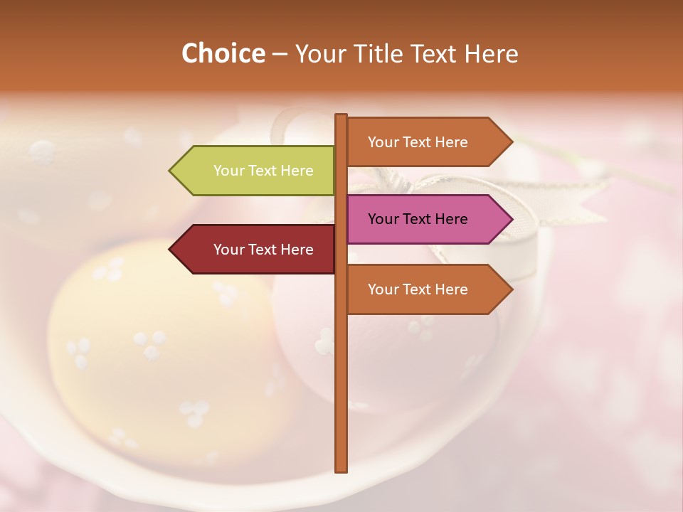 Egg Painted Color PowerPoint Template