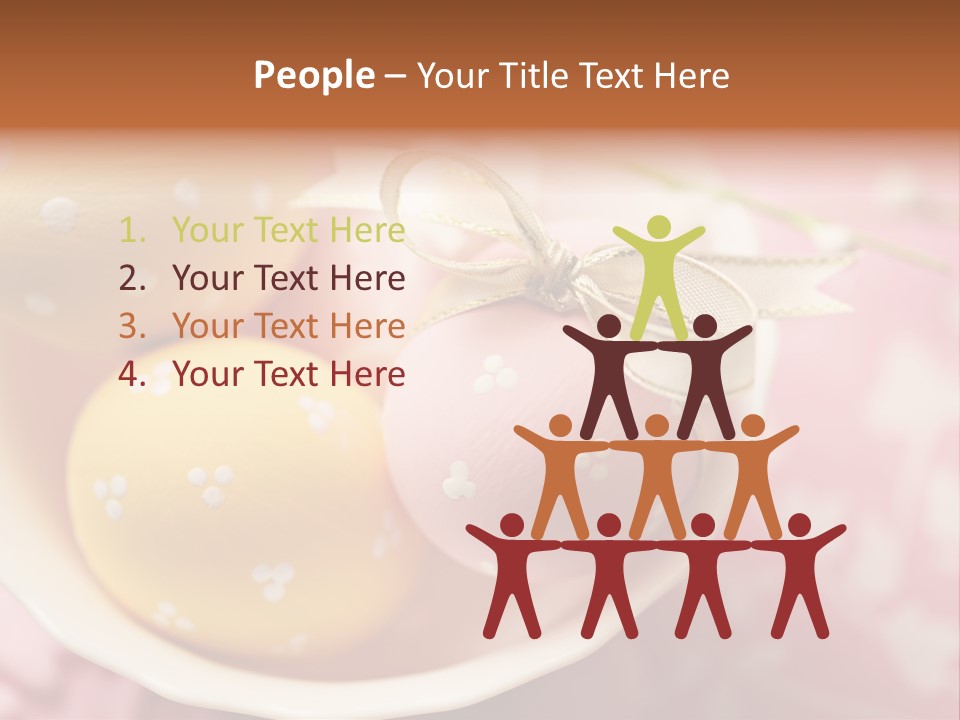 Egg Painted Color PowerPoint Template