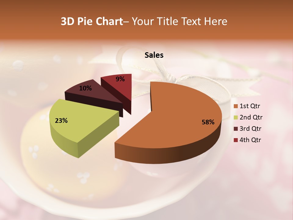 Egg Painted Color PowerPoint Template