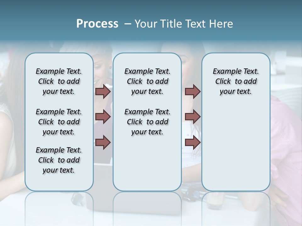 Food Friends Laptop PowerPoint Template