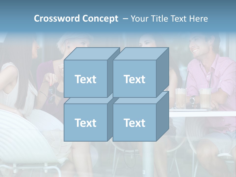 People Modern Happy PowerPoint Template