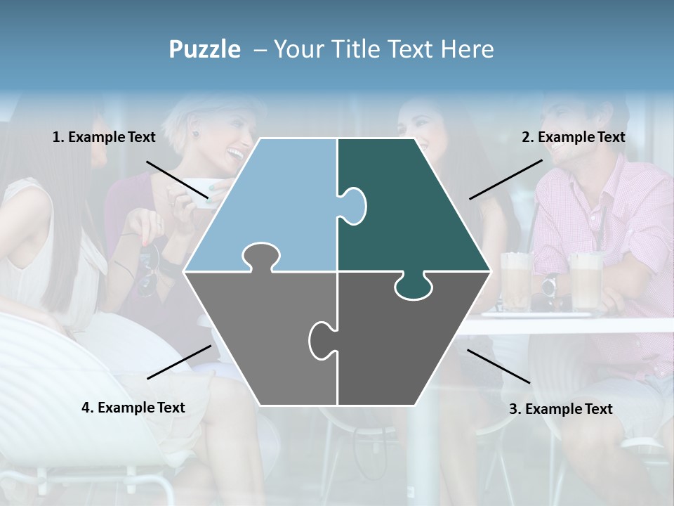 People Modern Happy PowerPoint Template