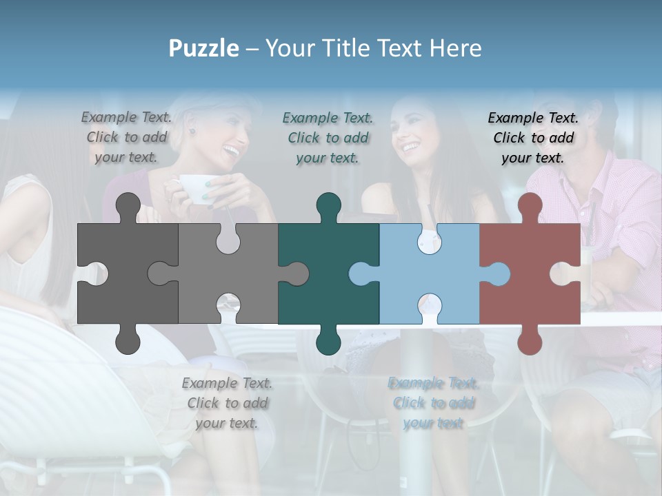 People Modern Happy PowerPoint Template