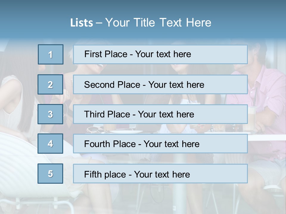 People Modern Happy PowerPoint Template