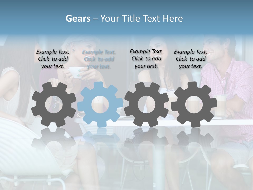 People Modern Happy PowerPoint Template