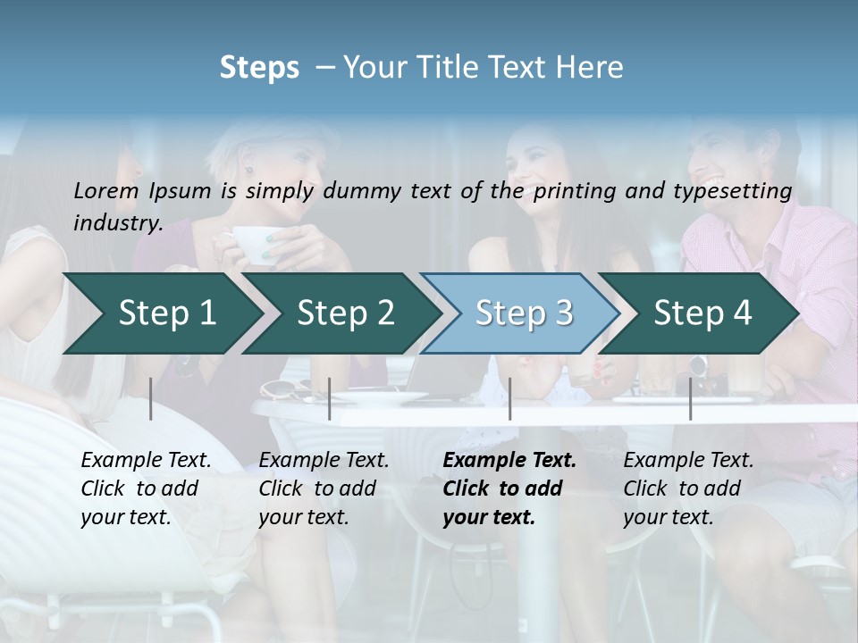 People Modern Happy PowerPoint Template