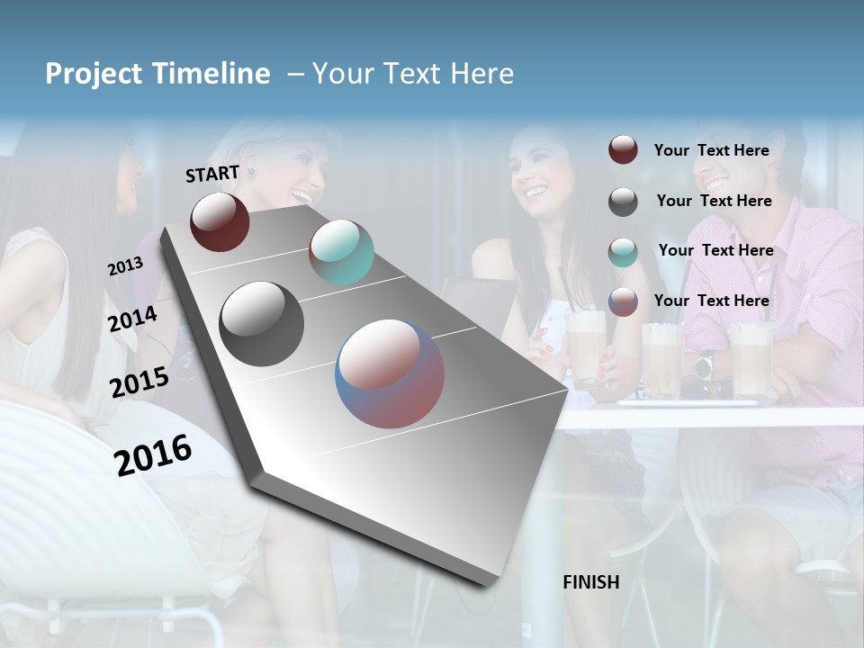 People Modern Happy PowerPoint Template