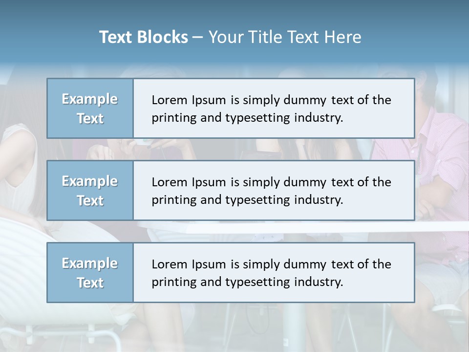 People Modern Happy PowerPoint Template