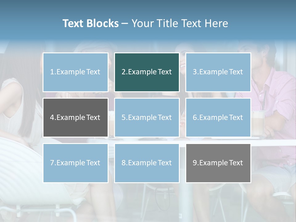 People Modern Happy PowerPoint Template