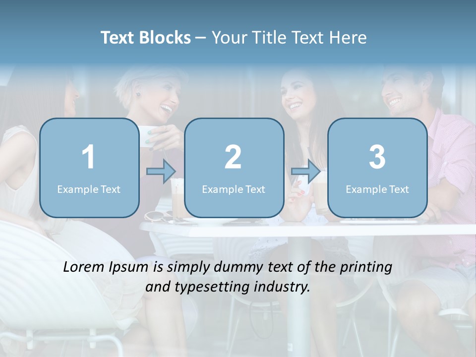 People Modern Happy PowerPoint Template