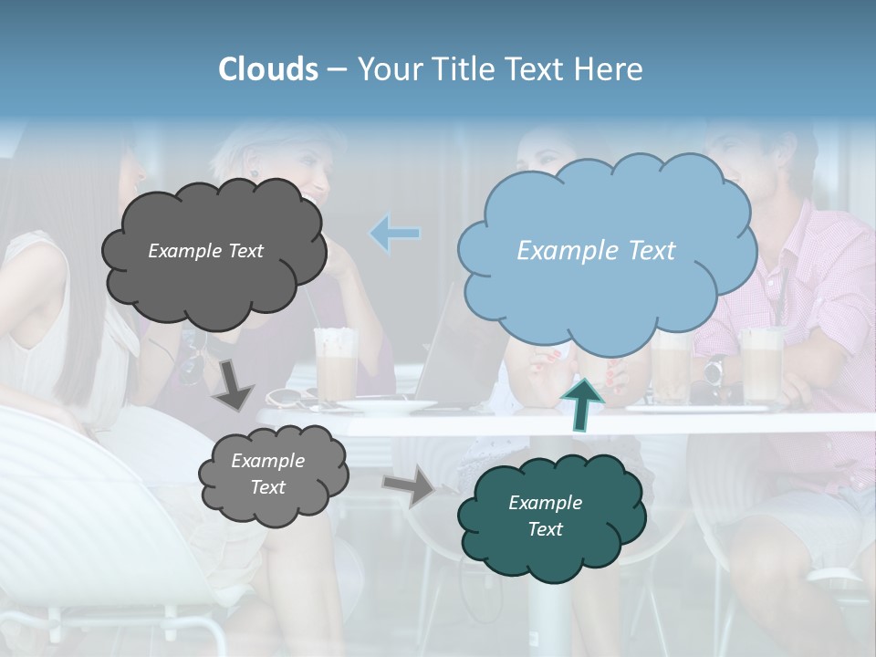 People Modern Happy PowerPoint Template
