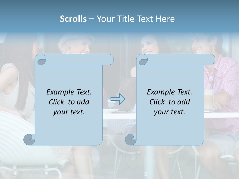 People Modern Happy PowerPoint Template