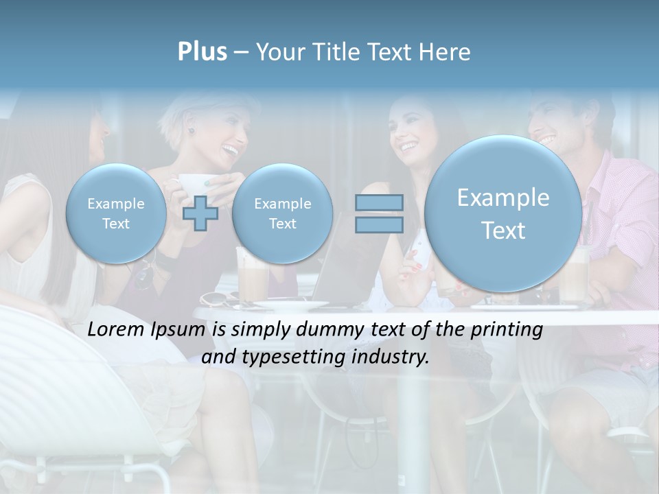 People Modern Happy PowerPoint Template