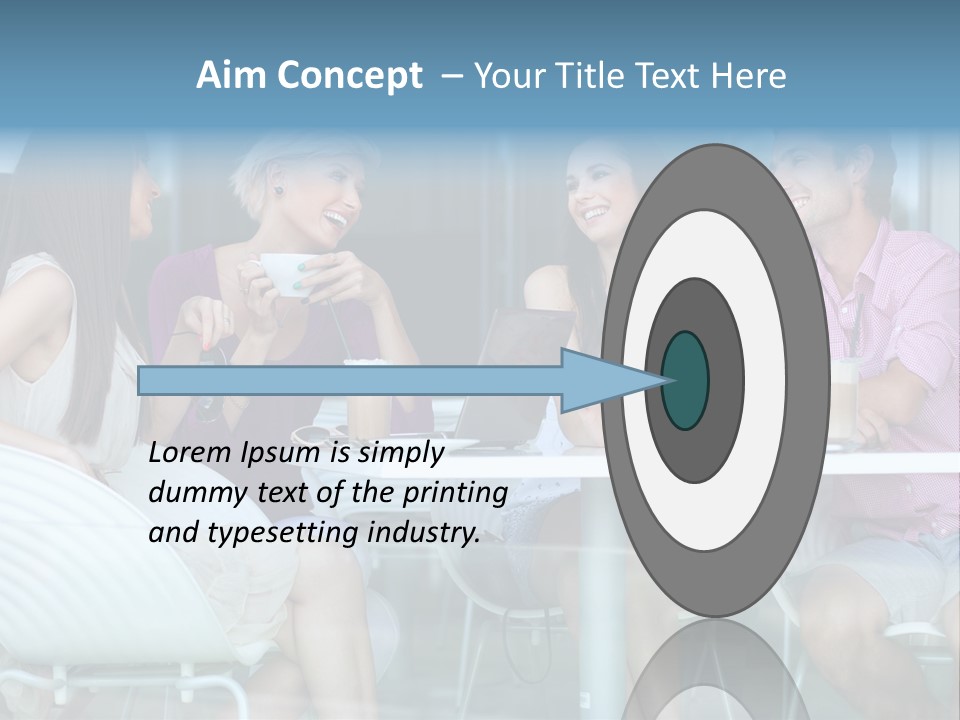 People Modern Happy PowerPoint Template