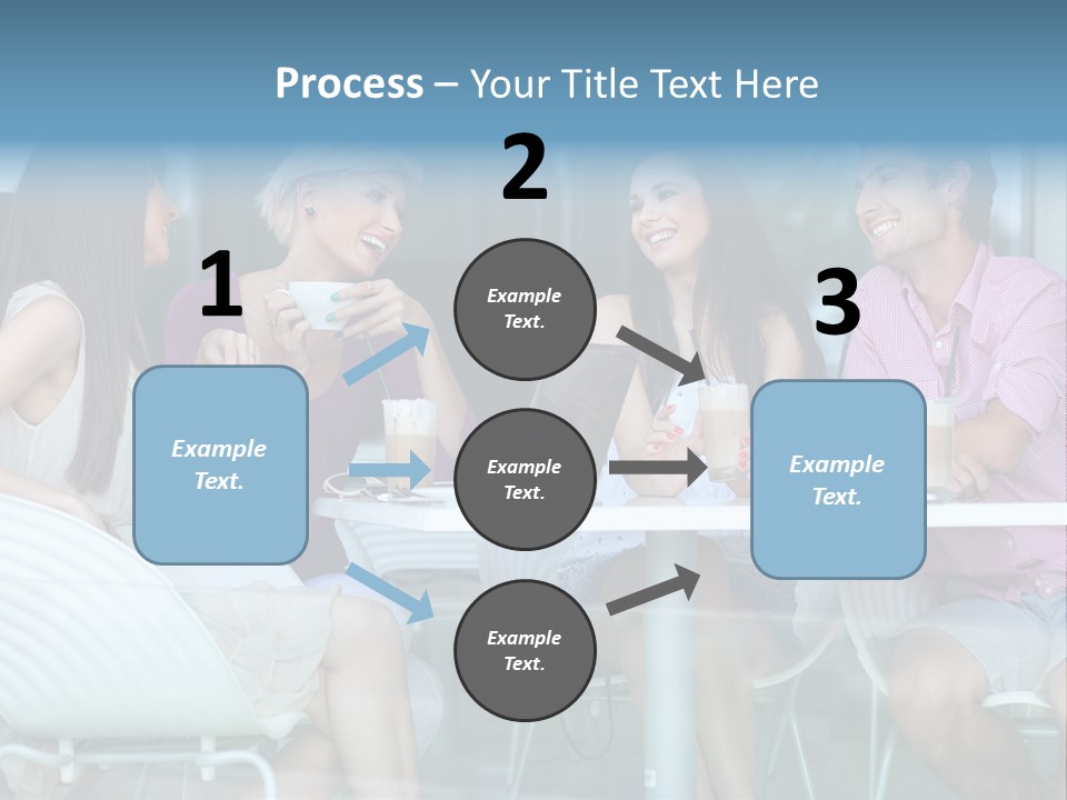 People Modern Happy PowerPoint Template