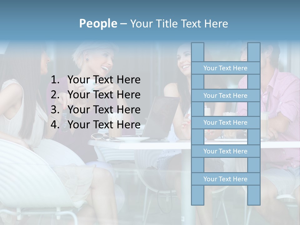 People Modern Happy PowerPoint Template