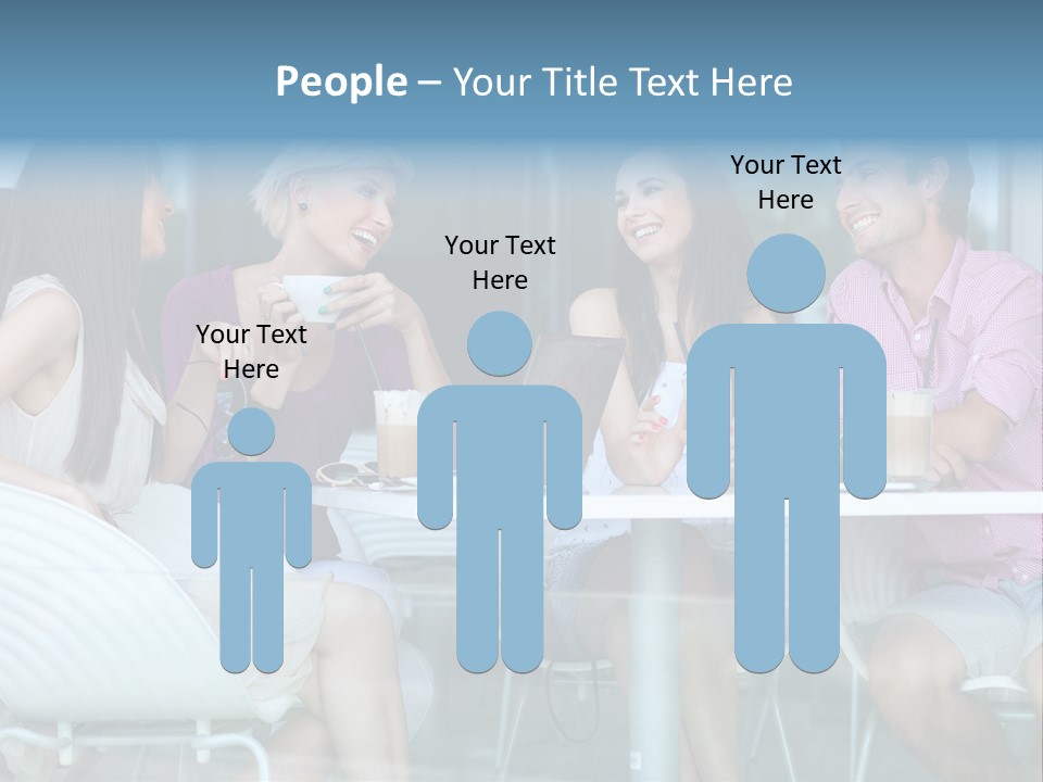 People Modern Happy PowerPoint Template