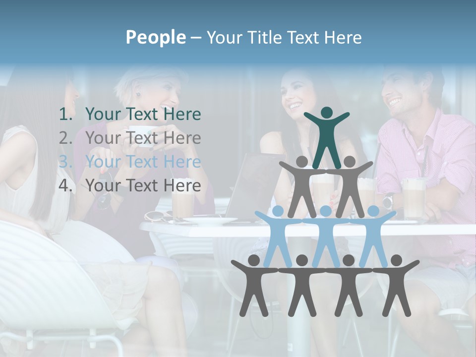 People Modern Happy PowerPoint Template