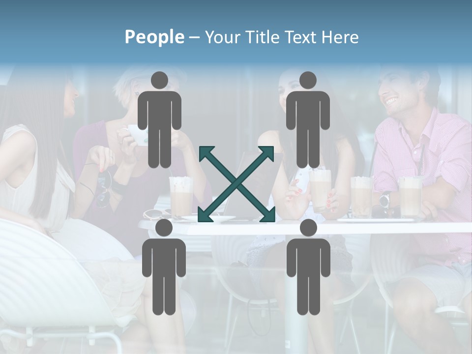 People Modern Happy PowerPoint Template