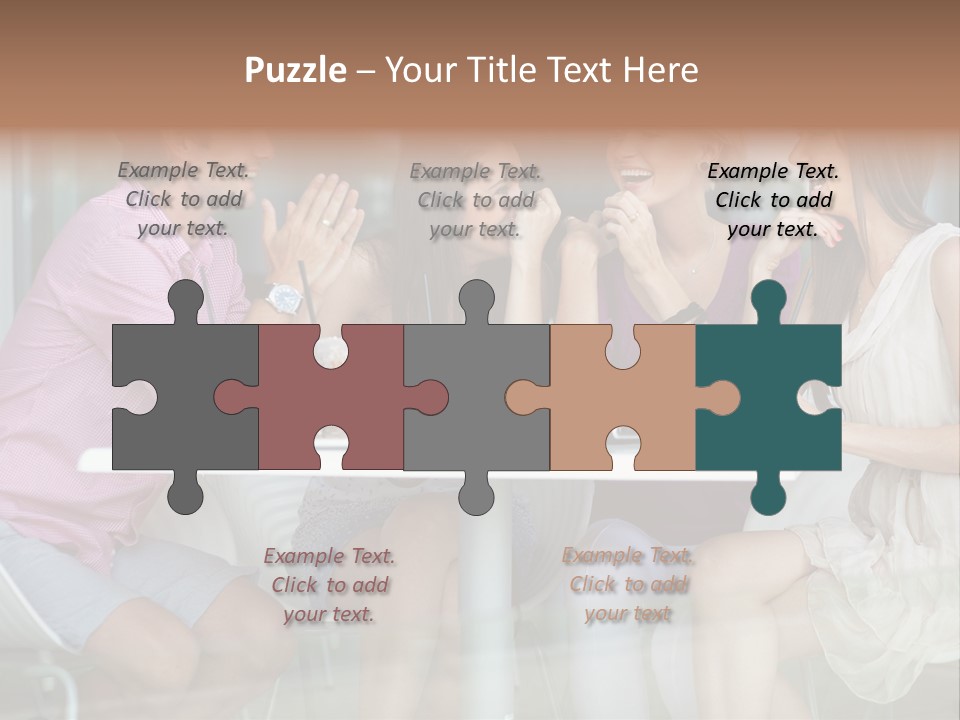 Drink Cafe Clothing PowerPoint Template