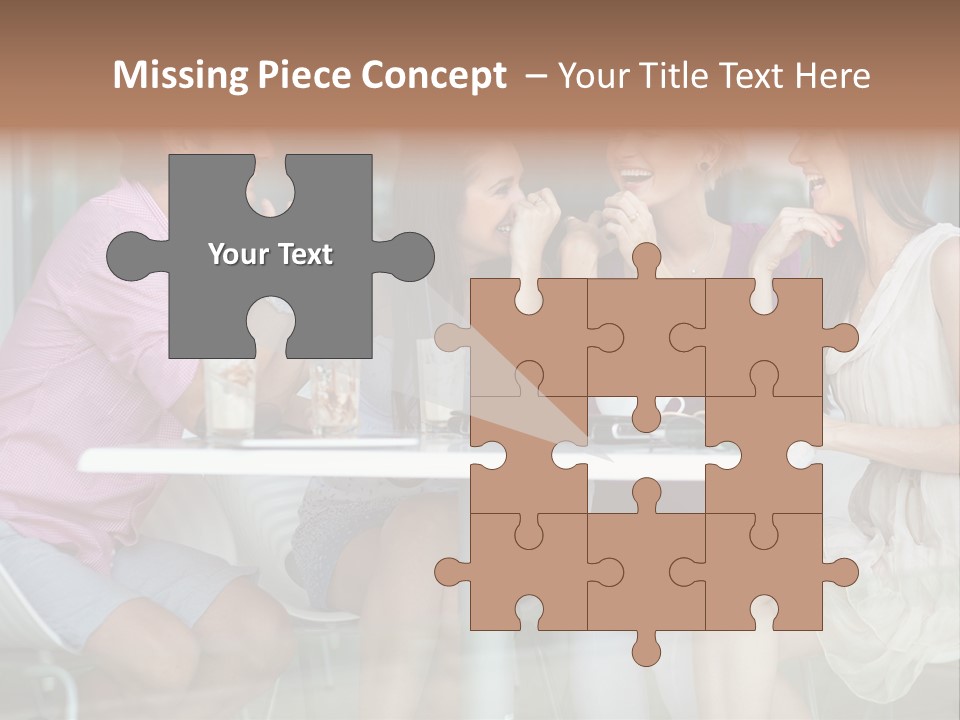 Drink Cafe Clothing PowerPoint Template