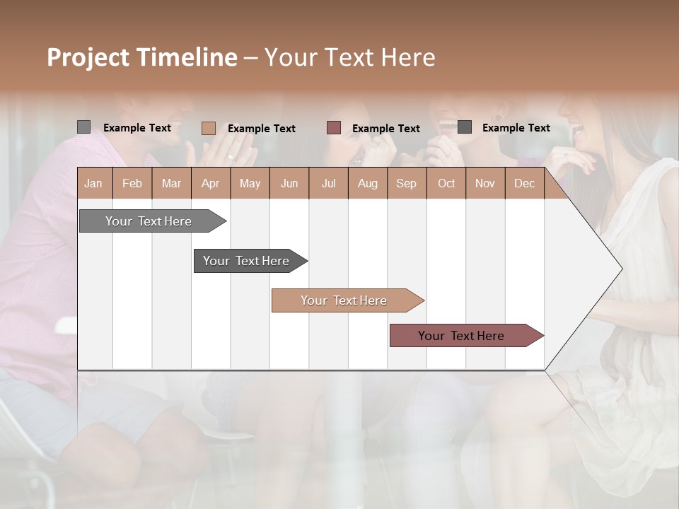 Drink Cafe Clothing PowerPoint Template