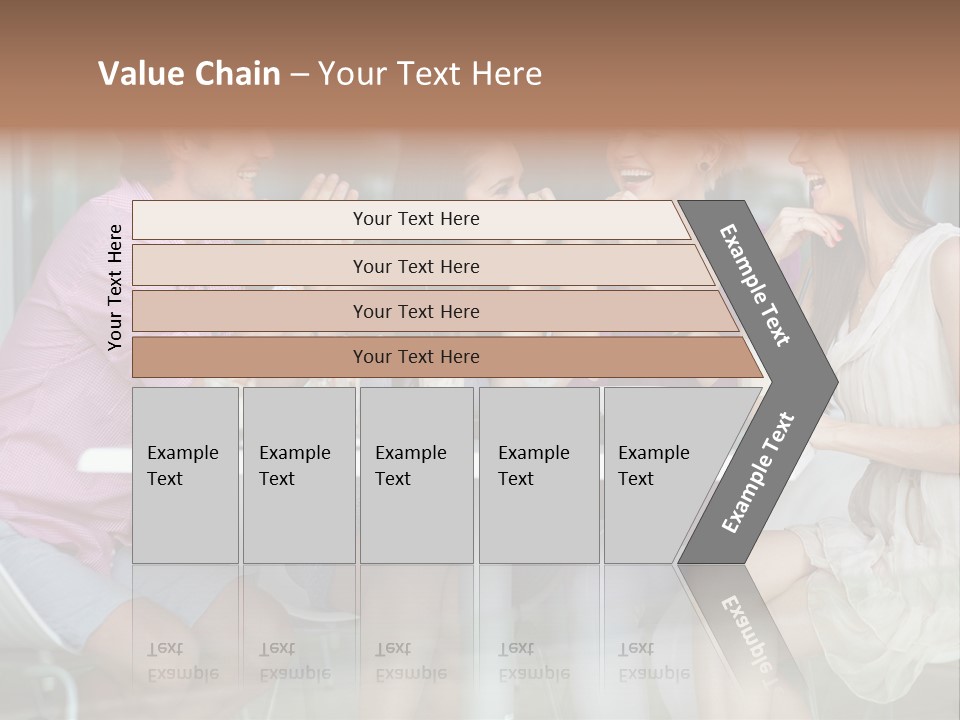 Drink Cafe Clothing PowerPoint Template