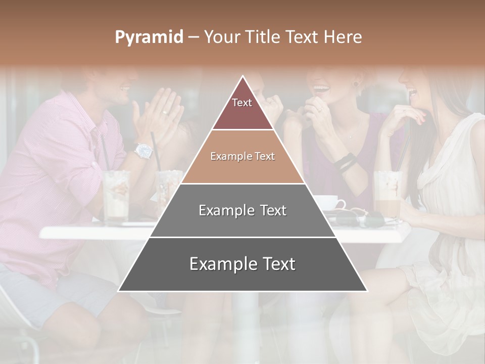 Drink Cafe Clothing PowerPoint Template