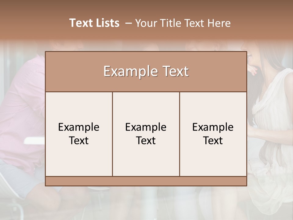 Drink Cafe Clothing PowerPoint Template