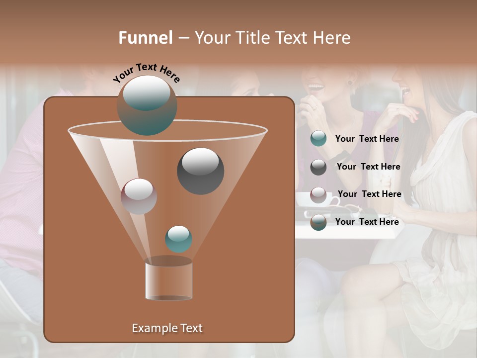 Drink Cafe Clothing PowerPoint Template
