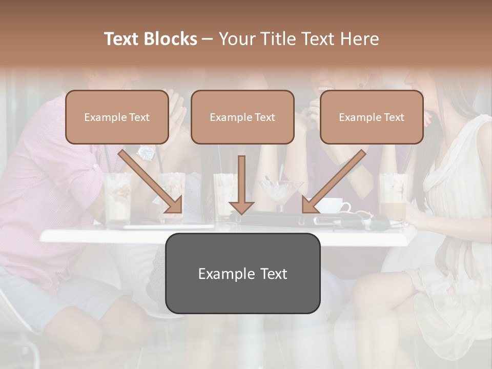 Drink Cafe Clothing PowerPoint Template