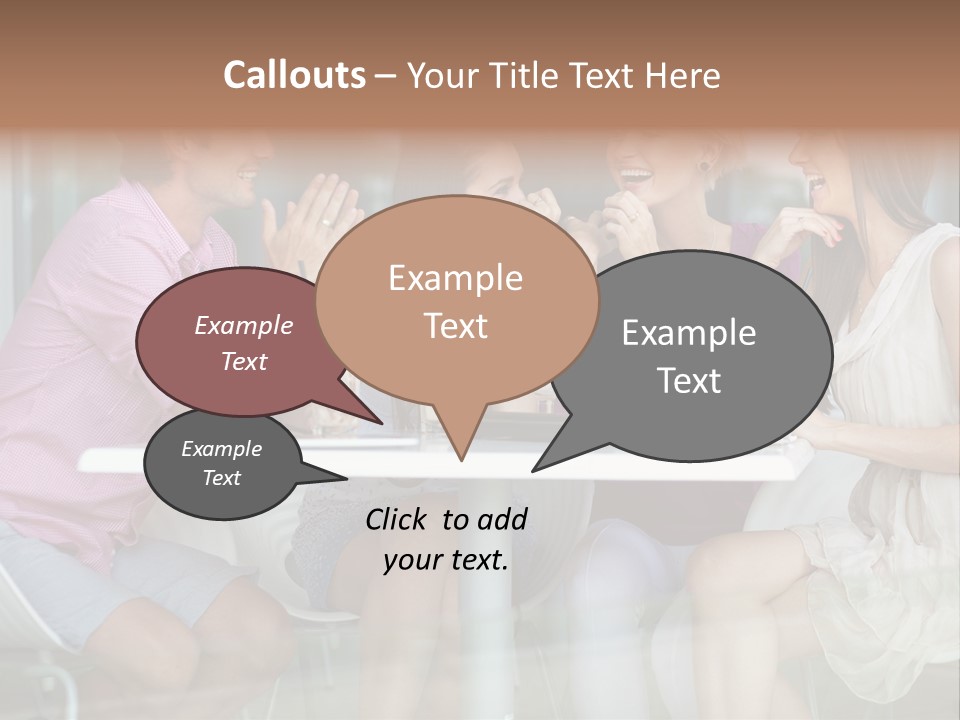 Drink Cafe Clothing PowerPoint Template