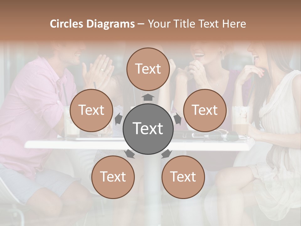 Drink Cafe Clothing PowerPoint Template