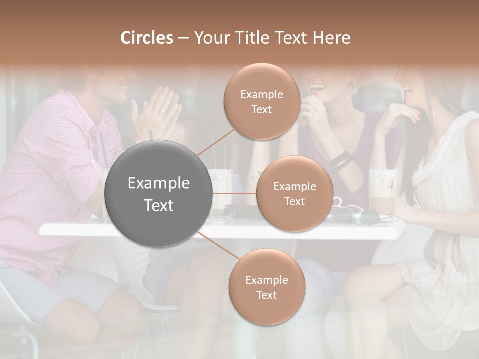 Drink Cafe Clothing PowerPoint Template