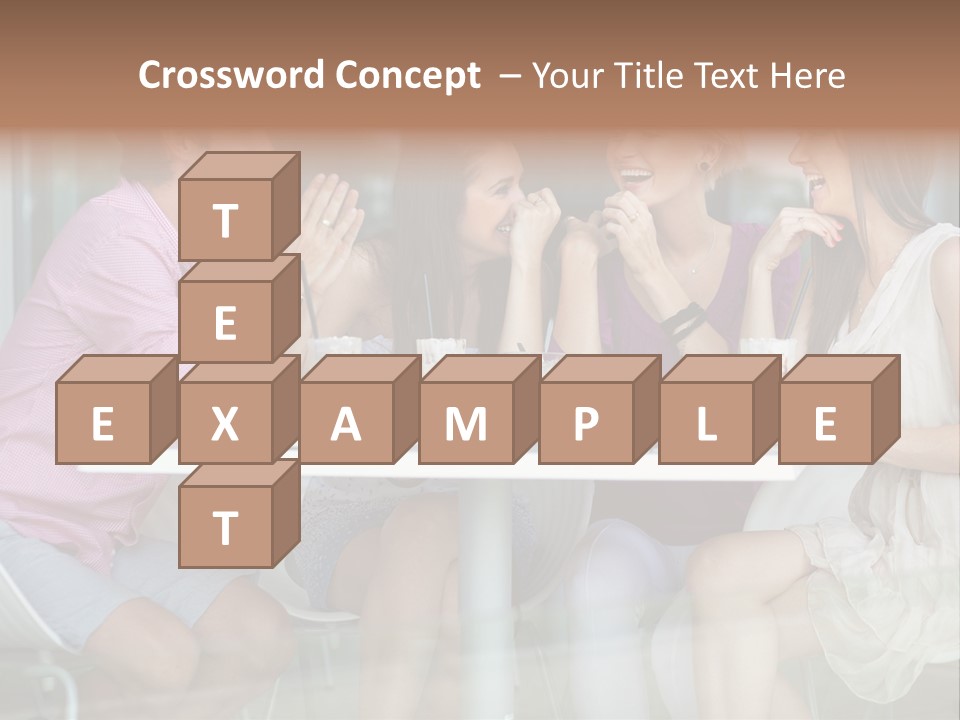 Drink Cafe Clothing PowerPoint Template