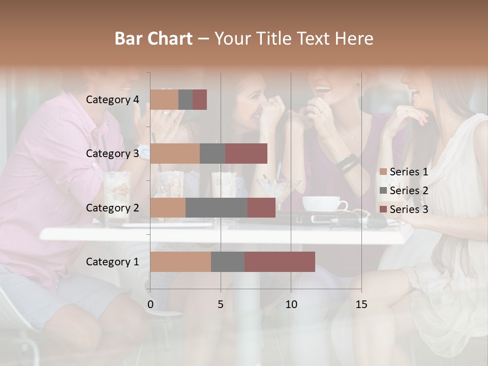 Drink Cafe Clothing PowerPoint Template