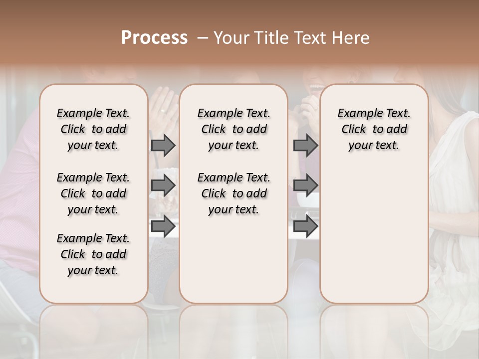 Drink Cafe Clothing PowerPoint Template