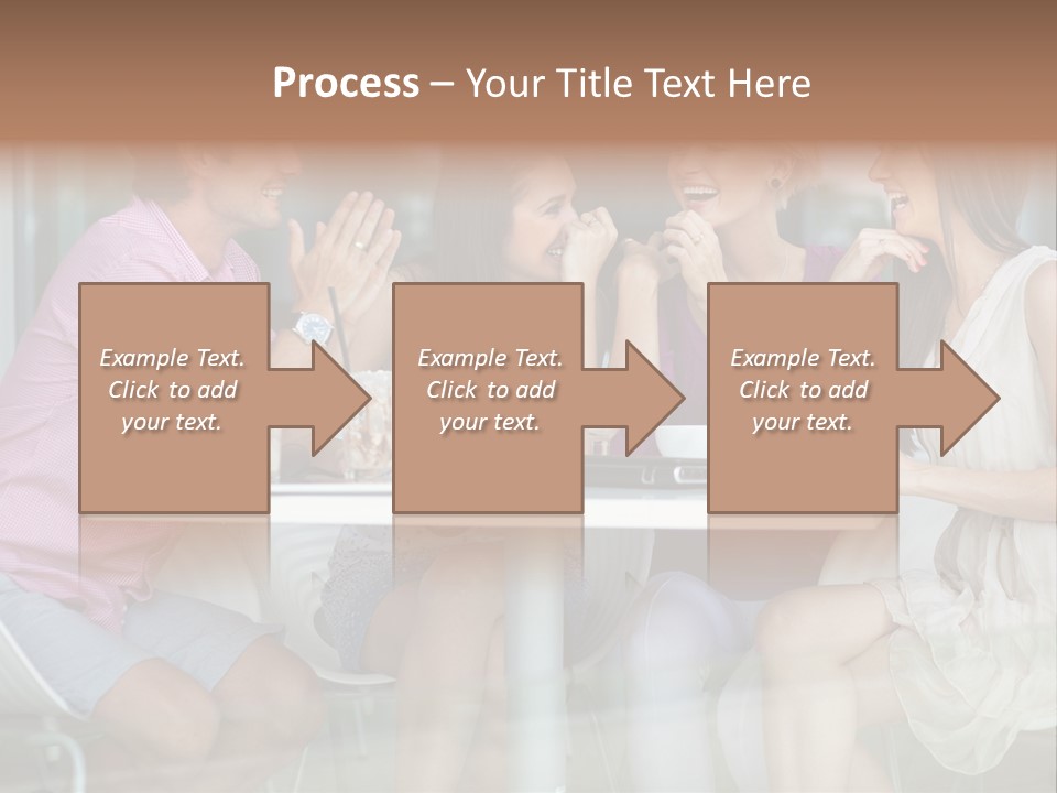 Drink Cafe Clothing PowerPoint Template