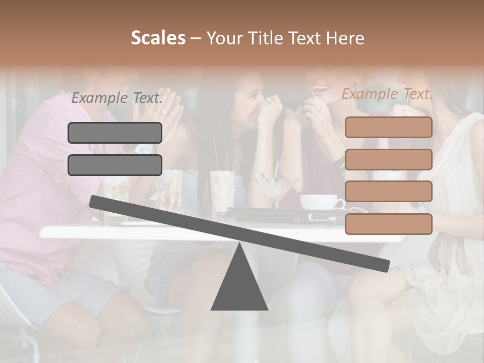 Drink Cafe Clothing PowerPoint Template